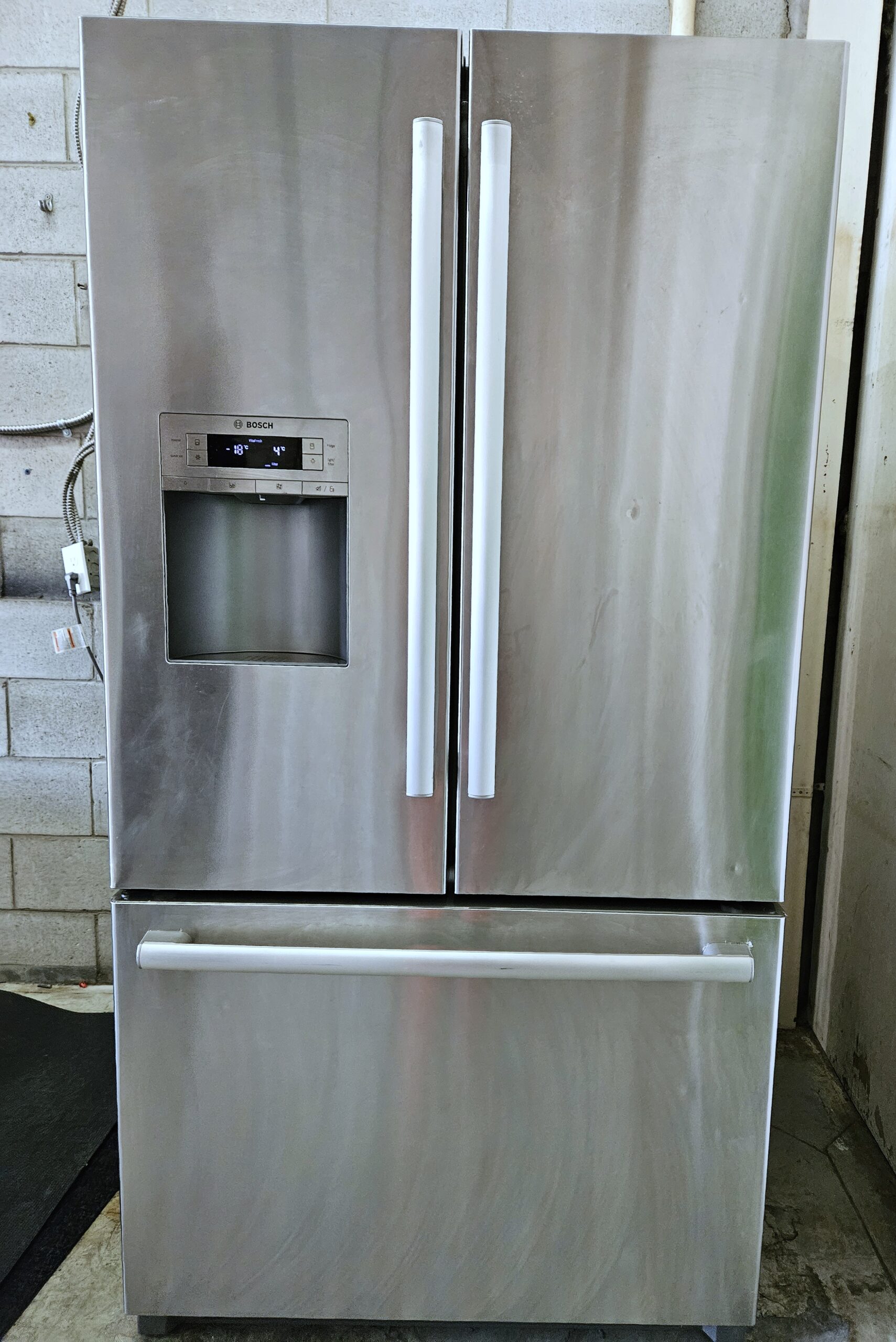 BOSCH Stainless Steel Fridge