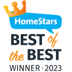 HomeStars Best of The Best Winner 2023